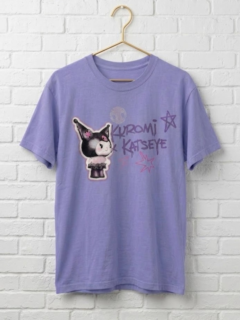 Comfort Color Katseye x Kuromi Music Tour Tee for fans - Picture 2 of 4